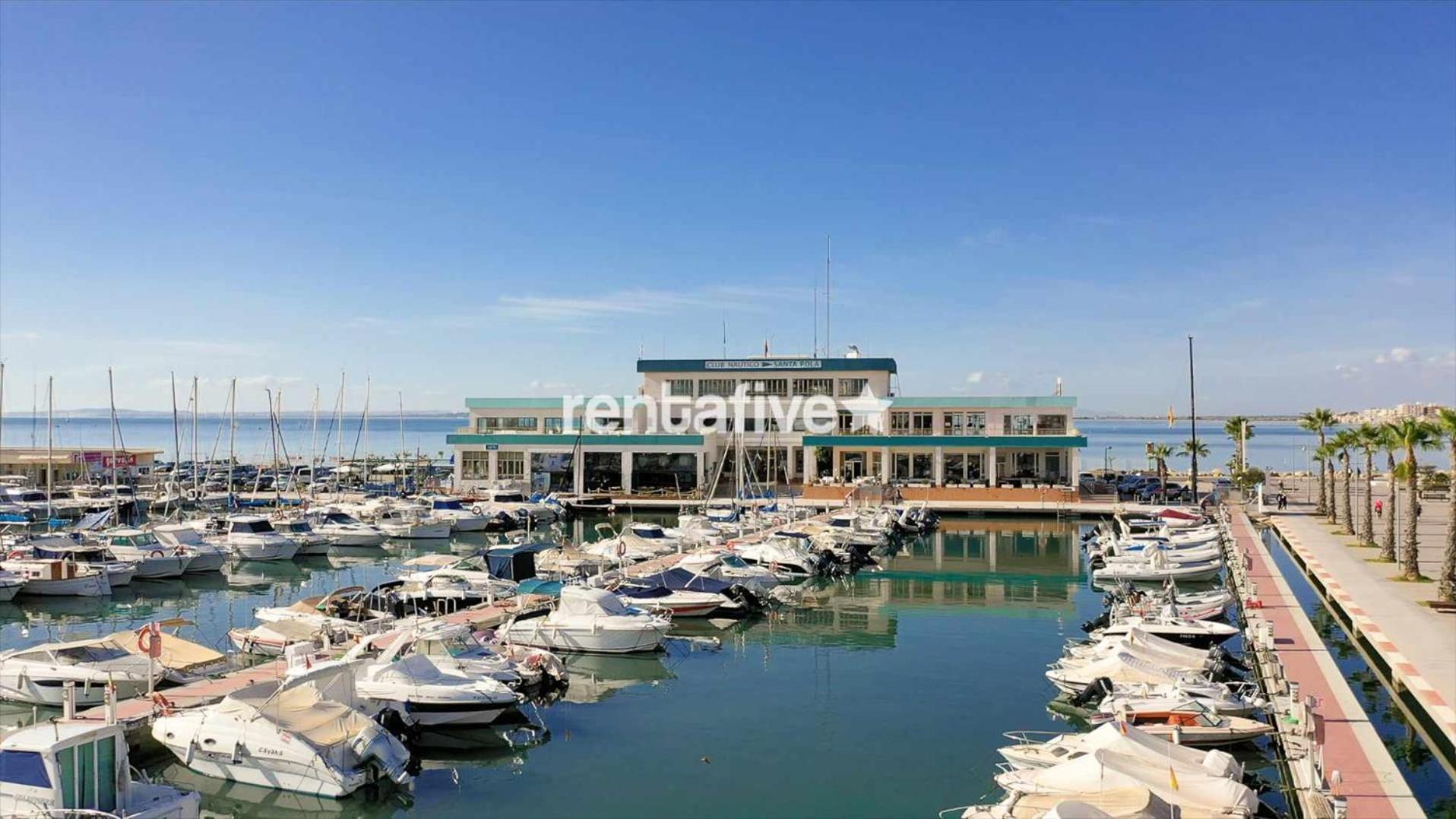 Apartamento Rentafive Cerca Del Puerto 2 Min Andando Playa Santa Pola Exterior foto
