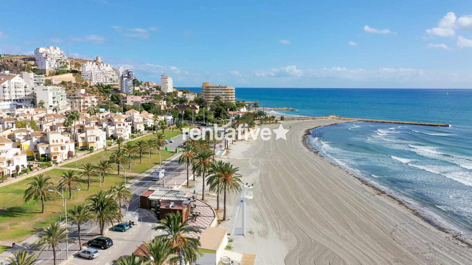 Apartamento Rentafive Cerca Del Puerto 2 Min Andando Playa Santa Pola Exterior foto
